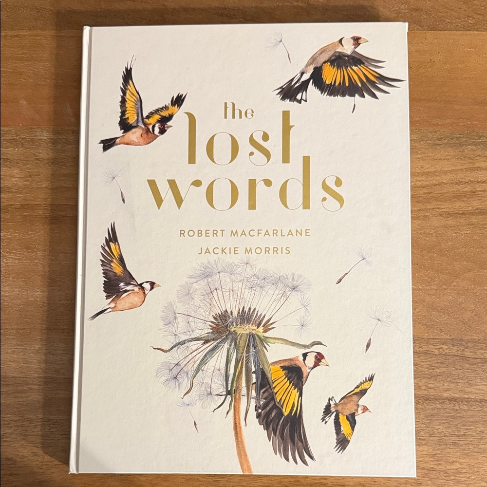 Gorgeous The Lost Words Hardcover Book
